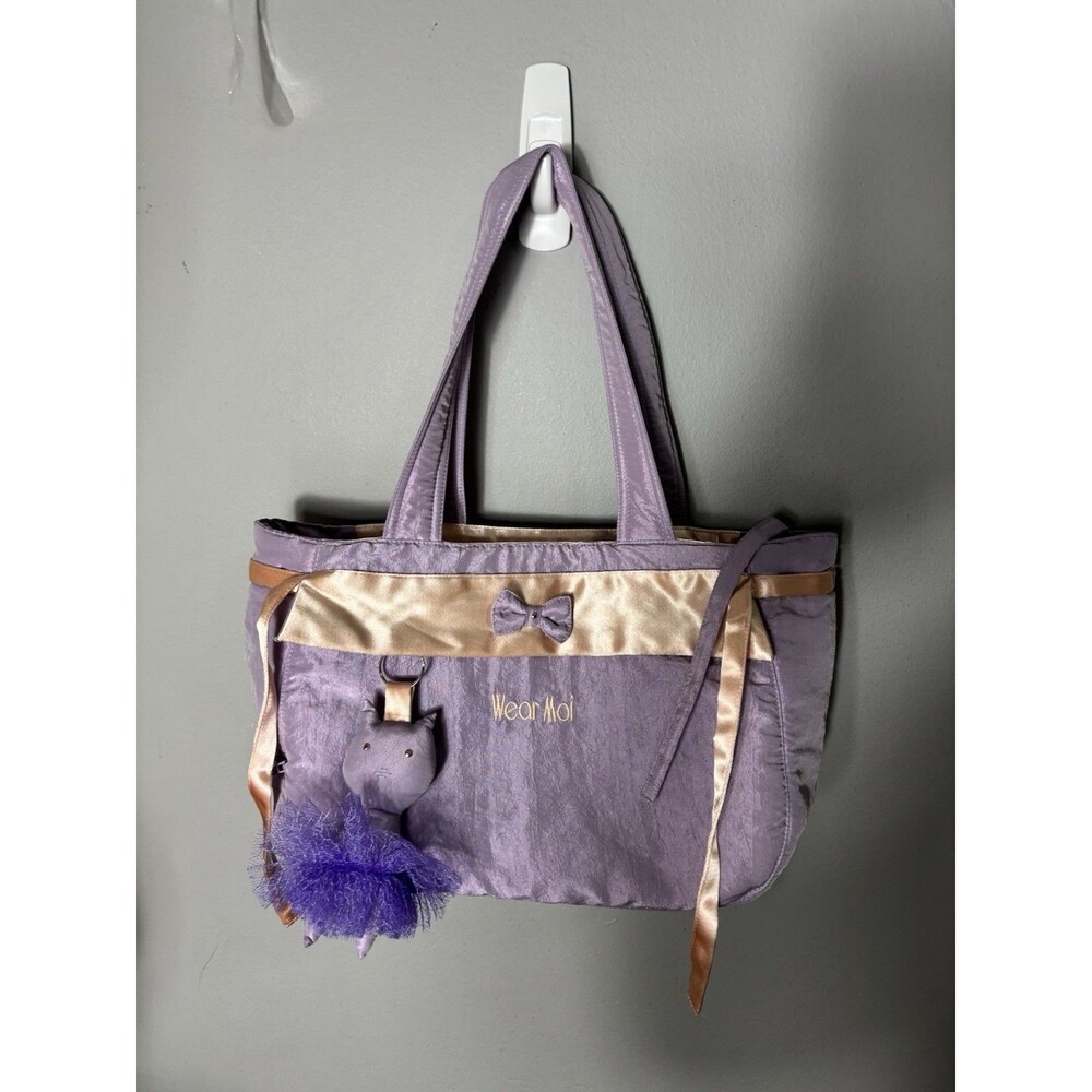 Wear Moi DIV67 Lilac/Salmon Taffetas Bag